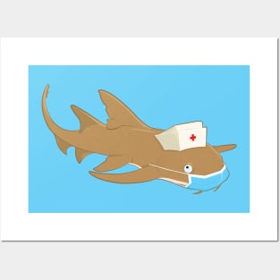 Nurse Shark, Mask Up Posters and Art